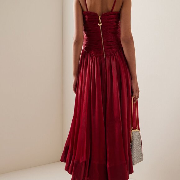 AJE Regent Drop Waist Midi-Dress - Picture 5 of 5